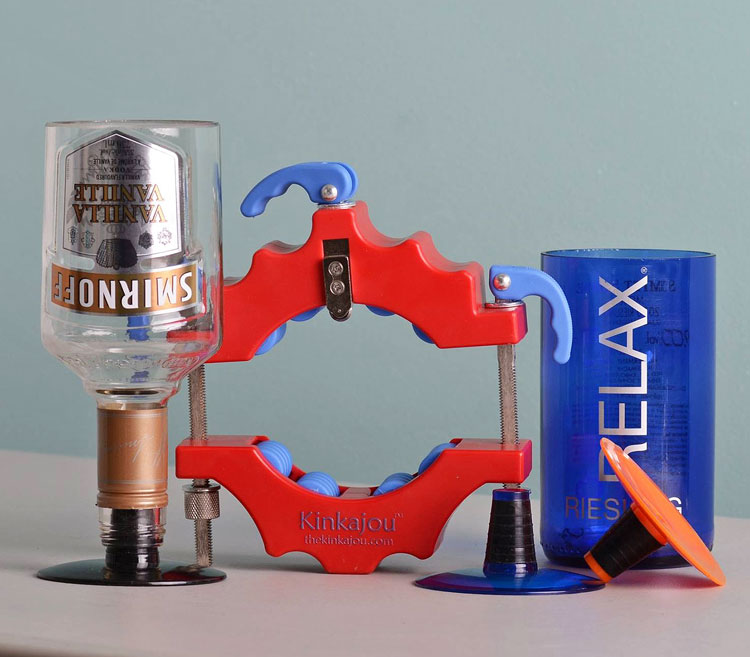 Create Custom Glassware from the Kinkajou Bottle Cutter