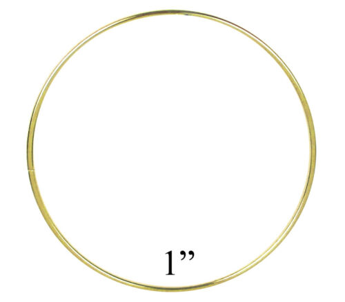 PA Essentials - Bulk Brass Rings 1-inch