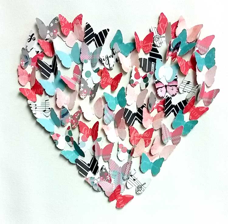 Paper Butterfly Art
