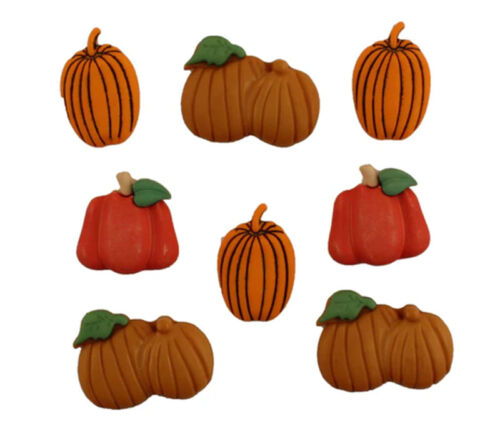 Novelty Buttons Pumpkin Patch #4620