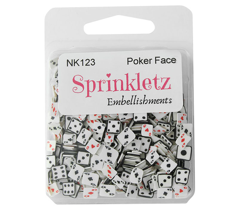 Buttons Galore Sprinkletz - Poker Face