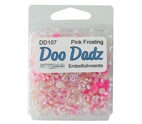 Buttons Galore Doo Dadz - Pink Frosting
