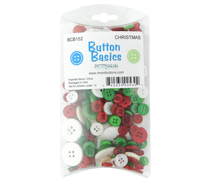 Buttons Galore & More Fancy Christmas Buttons
