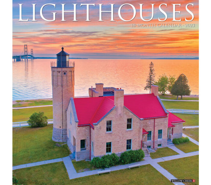 2024 Wall Calendar - Lighthouses Calendar