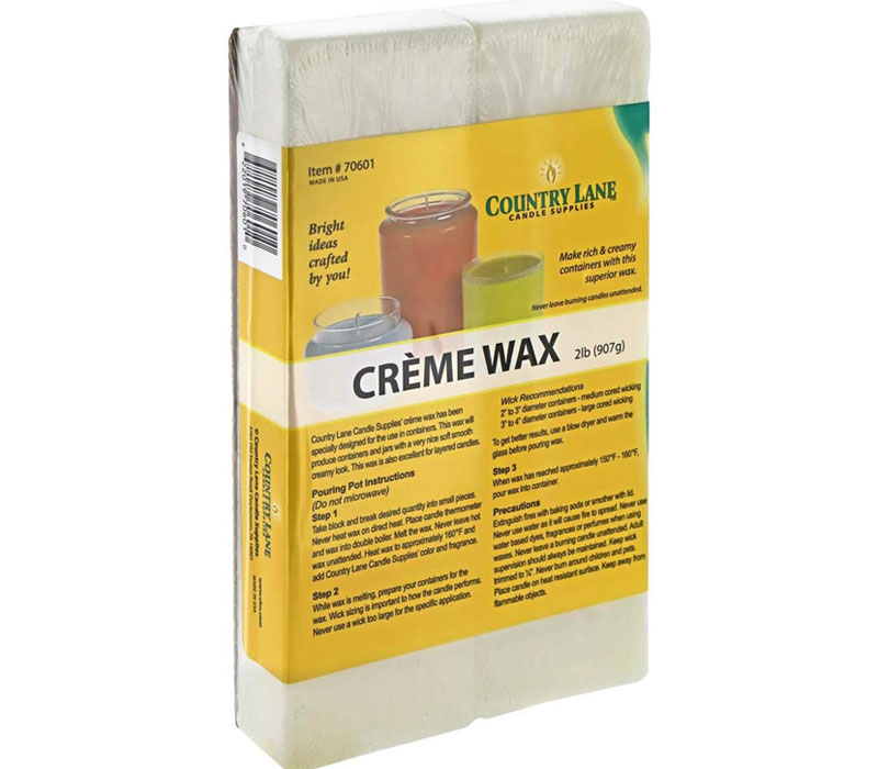 Country Lane Crème Candle Wax