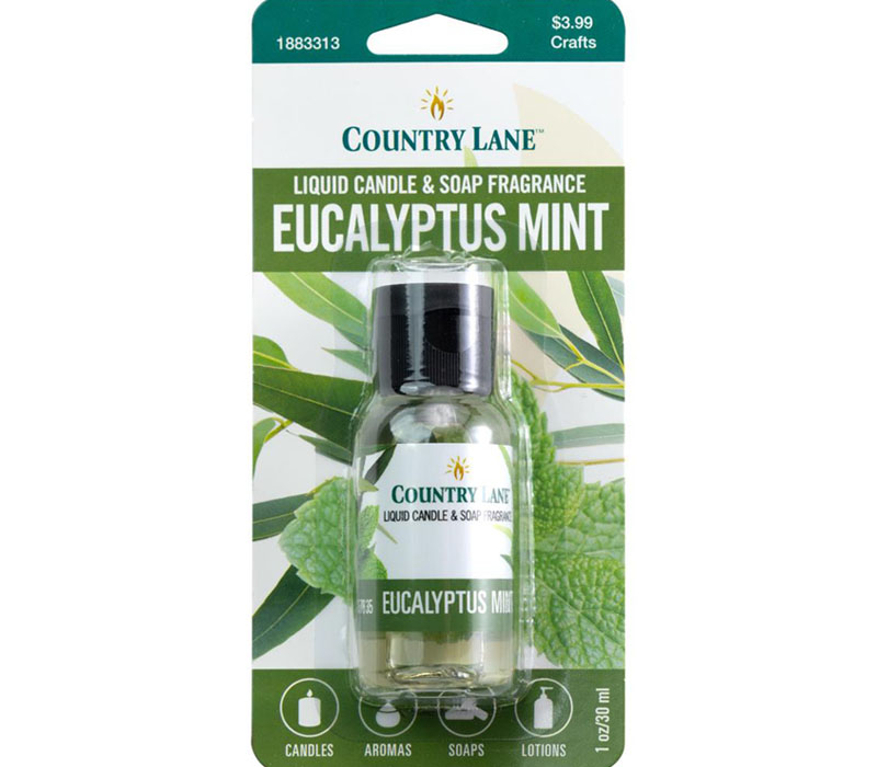 Country Lane Candle Fragrance - Eucalyptus Mint
