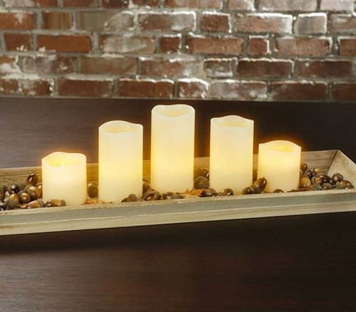 5 pc LED Candle Set