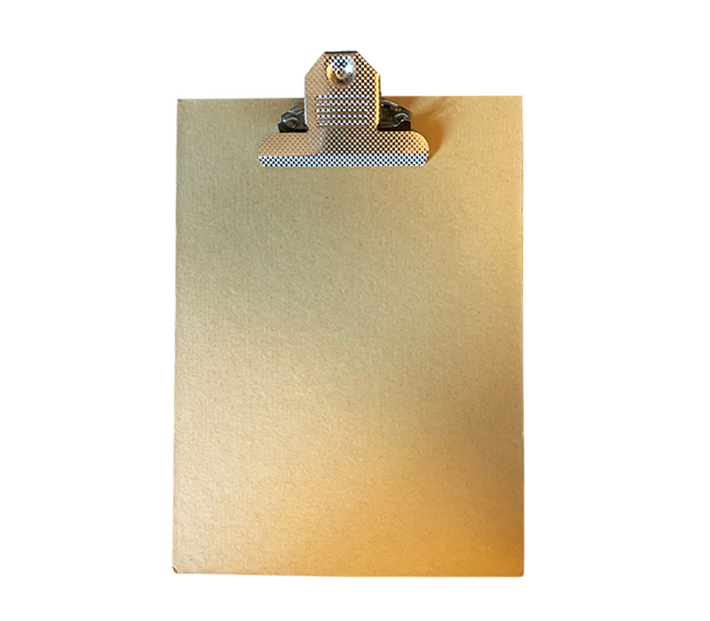 Natural Cardboard Clipboard