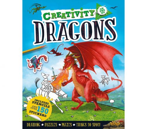 Carlton Kids - Creativity On The Go: Dragon Book