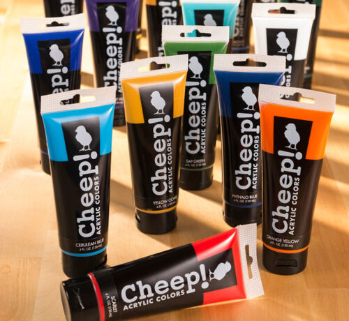 Cheep! Brand Acrylic Paint