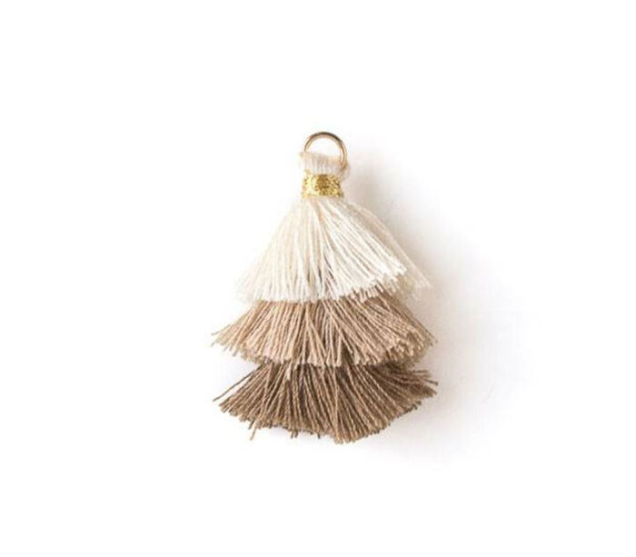 Tassel - 1.5-inch - Layere Natural Brown Ombre