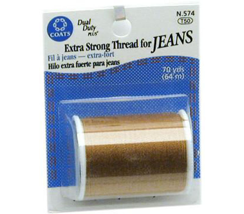 Coats And Clark - Dual Duty Plus Jean Thread Gold - Craft Warehouse