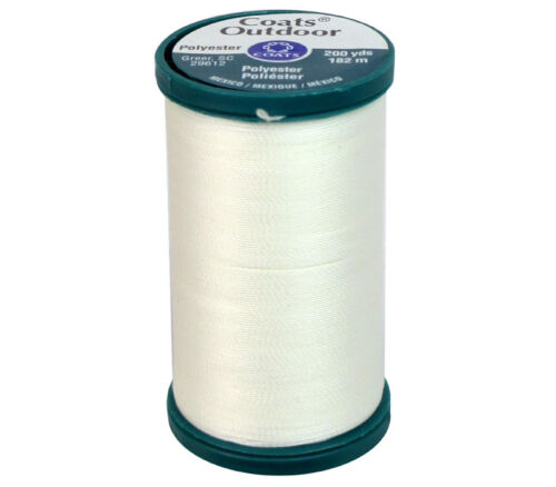 Coats And Clark - Outdoor Living Thread 200-yard White