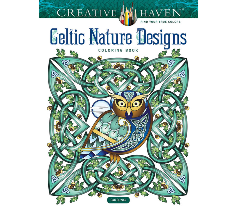 Celtic Nature Designs Color Book