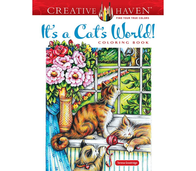It'S A Cat'S World! Color Book