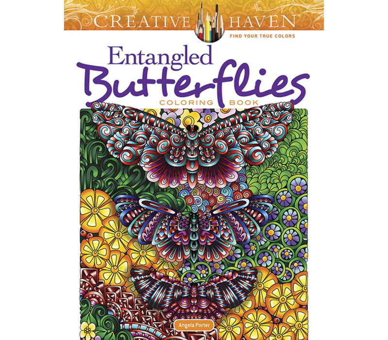 Entangled Butterflies Color Book