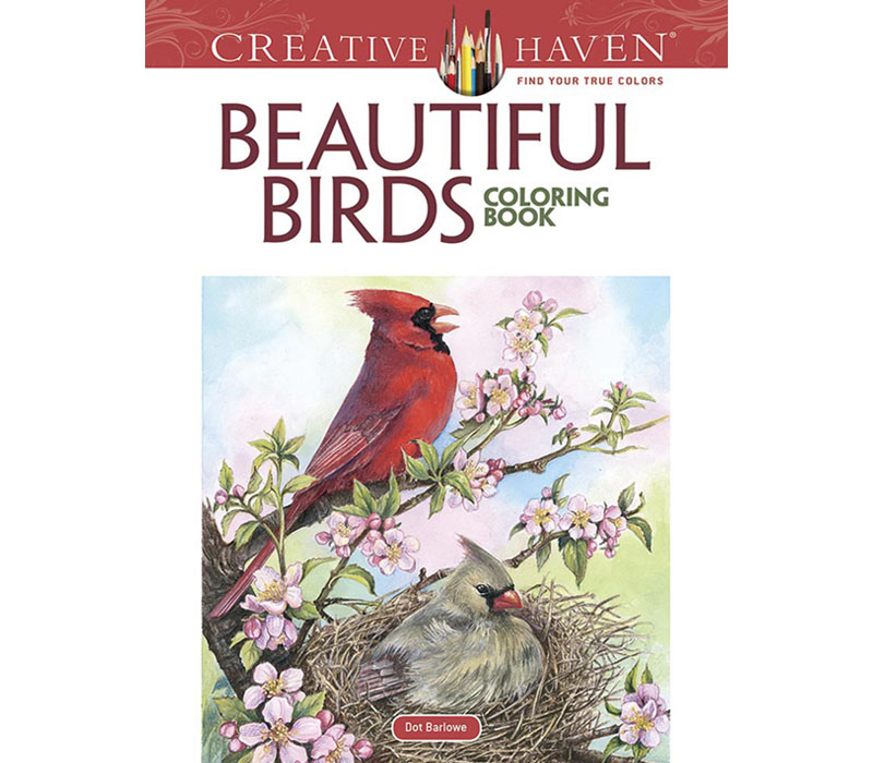 Beautiful Birds Coloring Book