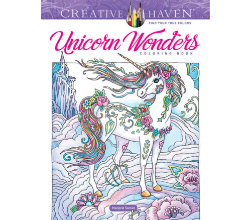 Unicorn Wonders Coloring Book