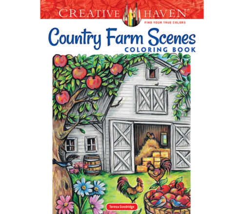 Counrty Farm Scenes Color Book