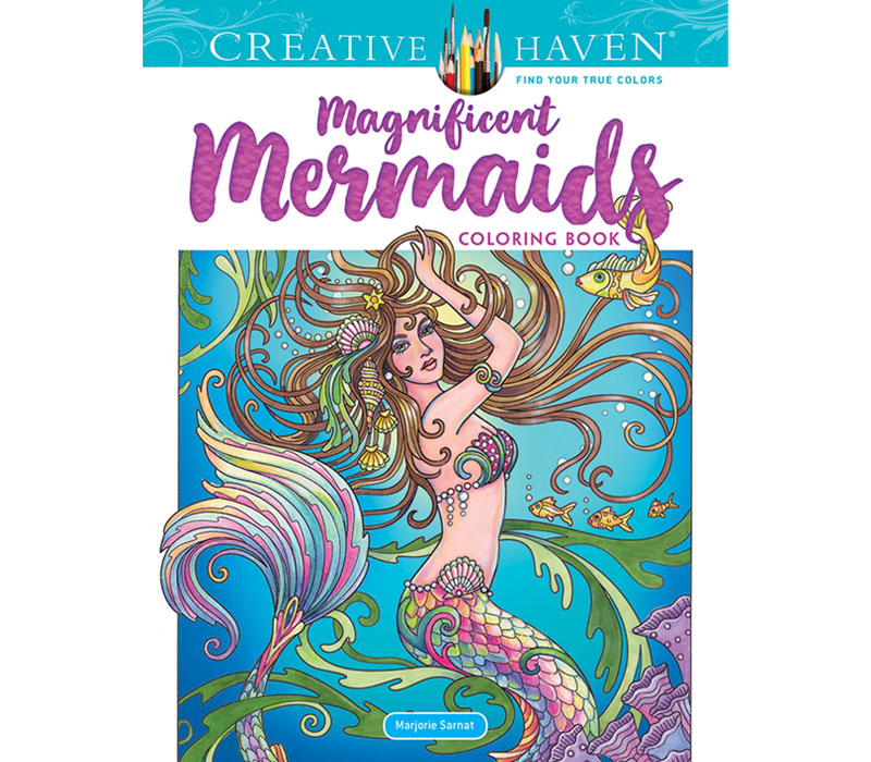 Magnificent Mermaids Color Book