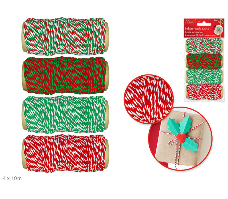 Multicraft Twine - Holiday - 4 Colors