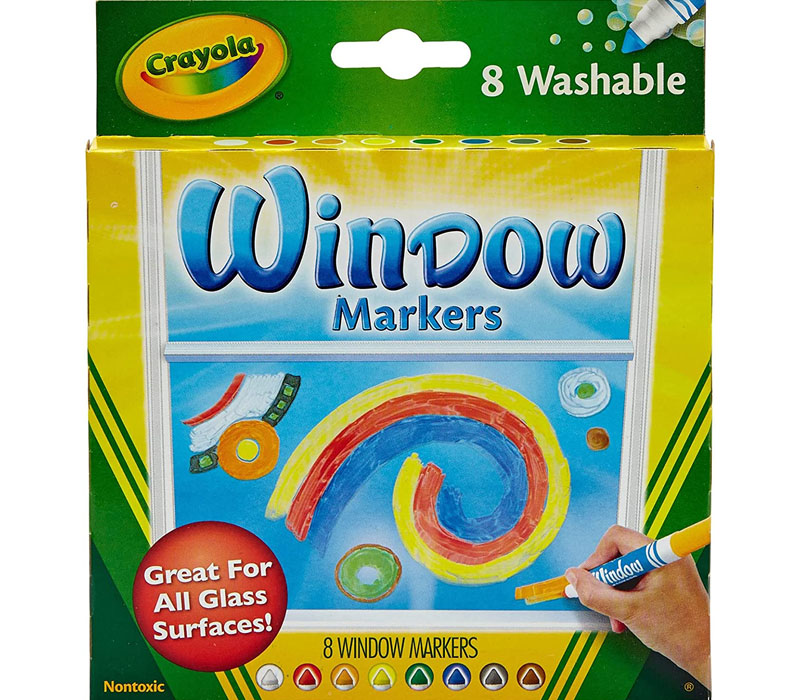Crayola Window Markers - 8 Piece