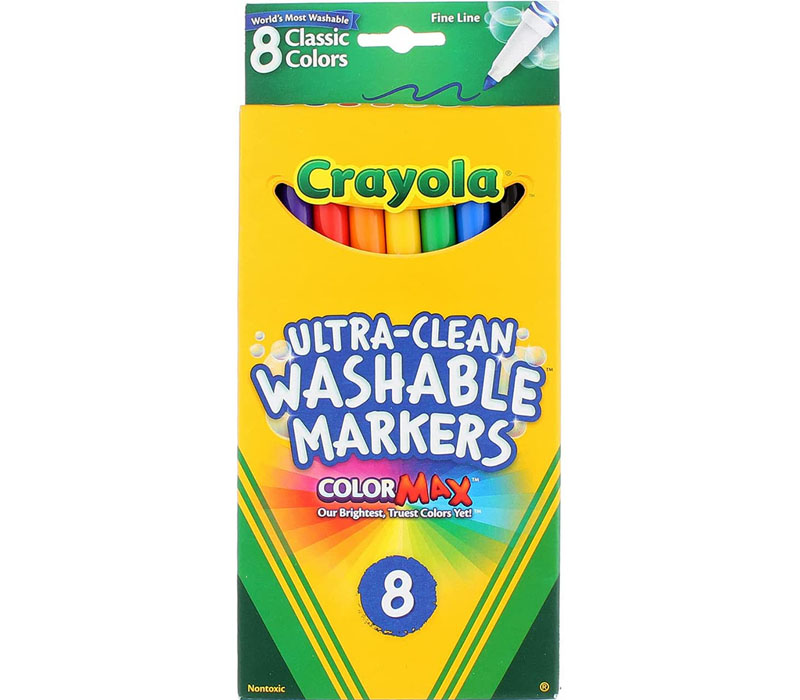 Crayola Washable Super Tips Markers - 20 Piece