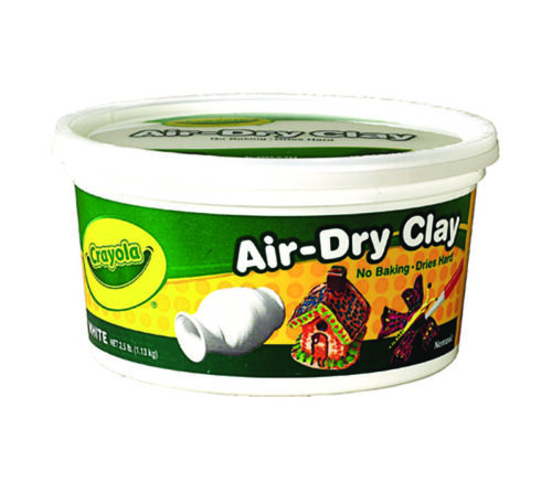 Crayola Air Dry Clay - White - 2.5-pound