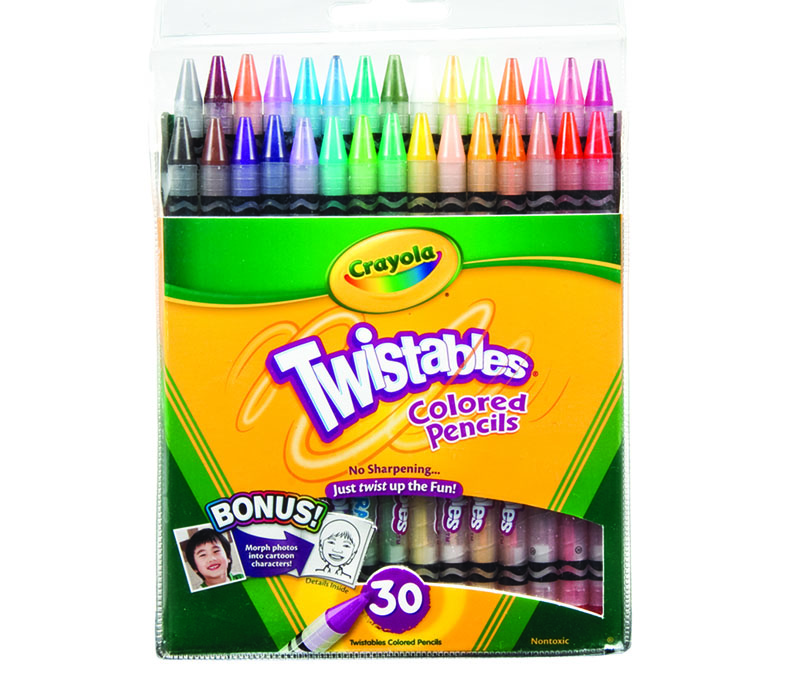 Crayola Twistable Colored Pencils - 30 Piece