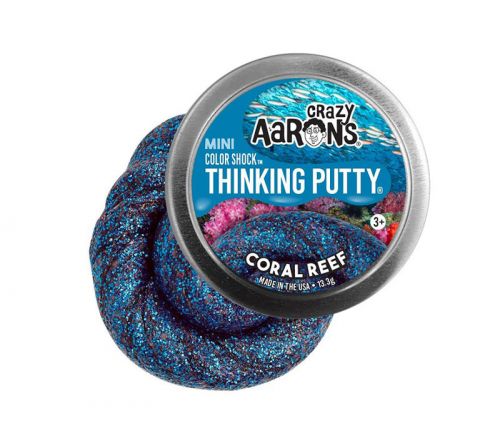 Crazy Aarons Thinking Putty - Coral Reef - 2-inch Tin