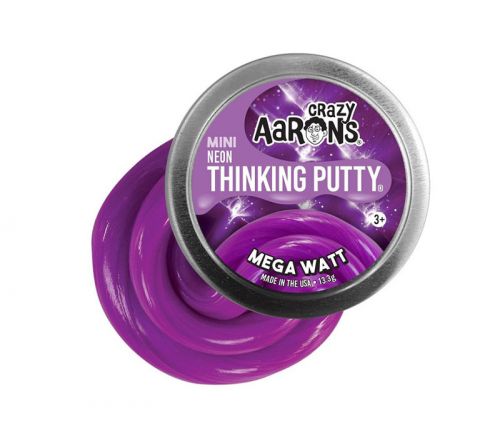 Crazy Aarons Thinking Putty - Mega Watt - 2-inch Tin