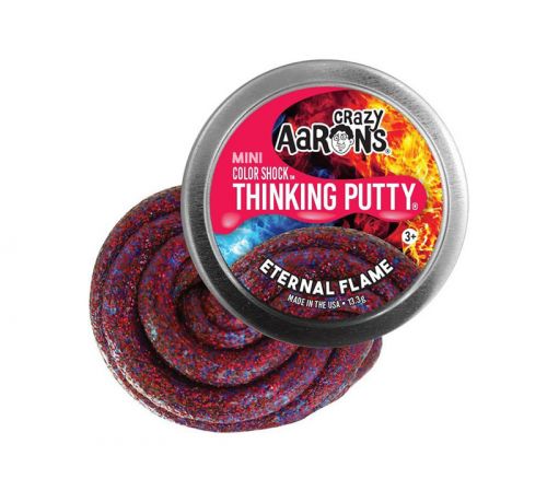 Crazy Aarons Thinking Putty - Eternal Flame - 2-inch Tin