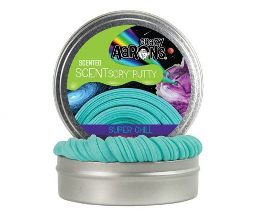 Crazy Aarons Thinking Putty - Scented Super Chill Menthol - 2.75-inch Tin