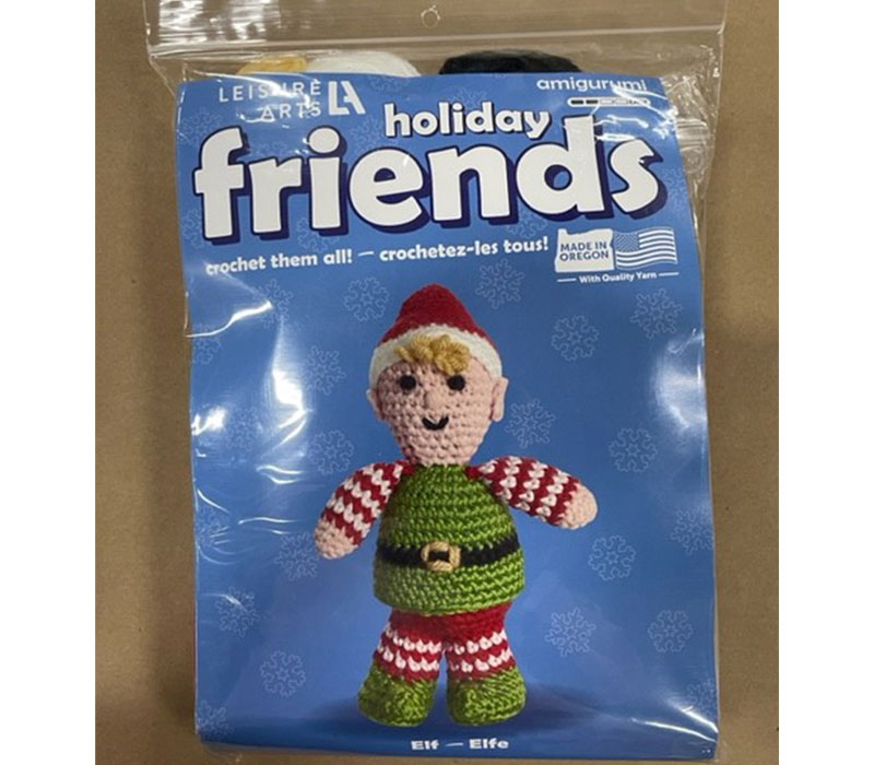 Leisure Arts Mini Maker Friends Crochet Kit - Elf