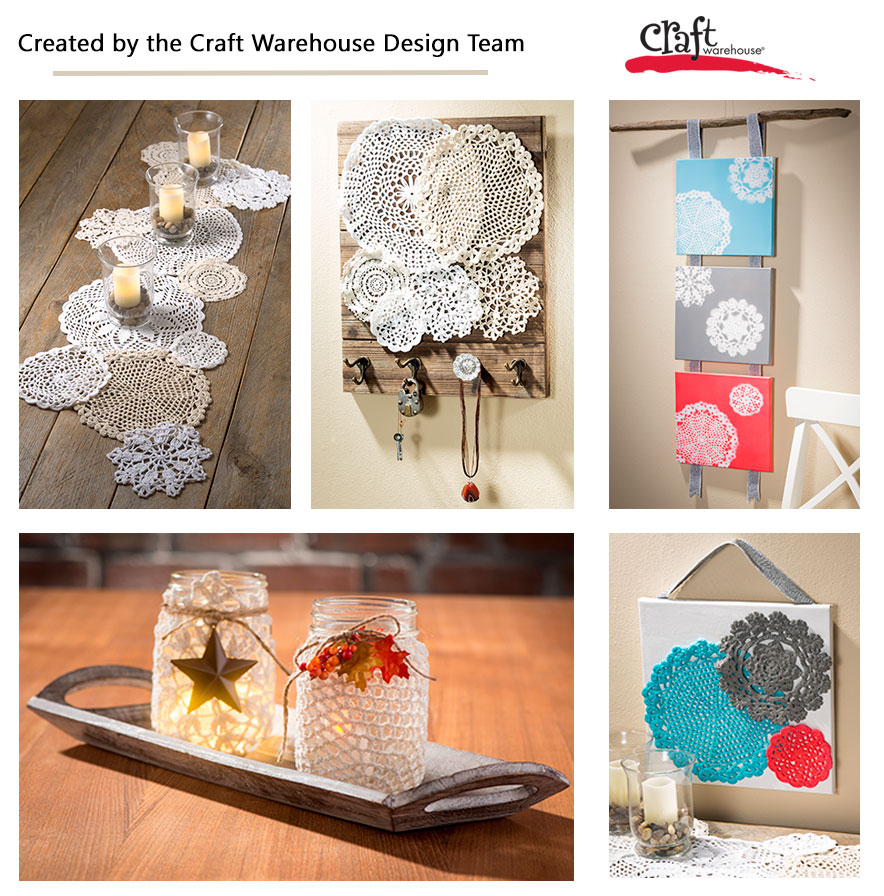 Make all kinds of crafts with Doilies at Craft Warehouse