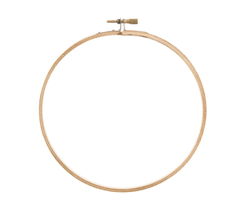 Wooden Embroidery Hoops - Round - 6-inch