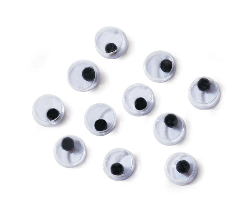 Googly Eyes Black - 5mm - 400 Piece