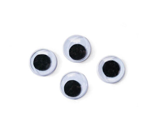 Googly Eyes Black - 10 mm - 190 Piece