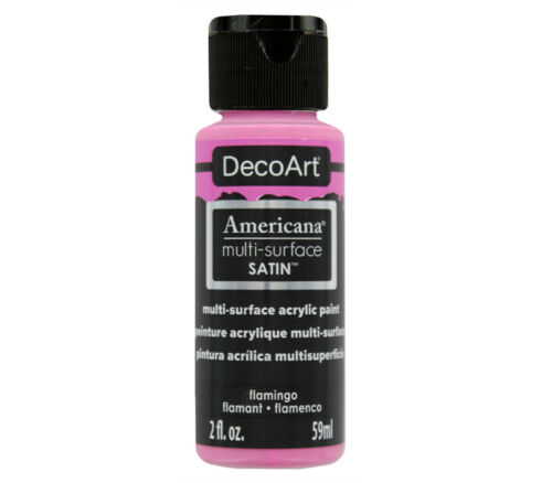 Decoart - Americana Multi Surface Acrylic2-ounce Satin Flaming