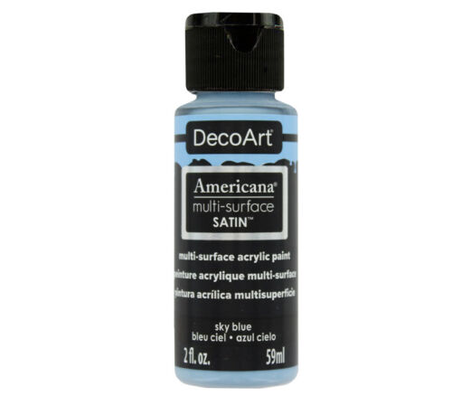 Decoart - Americana Multi Surface Acrylic2-ounce Satin SkyBlue