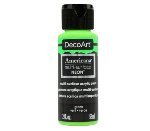 Decoart - Americana Multi Surface Acrylic2-ounce Neon Green