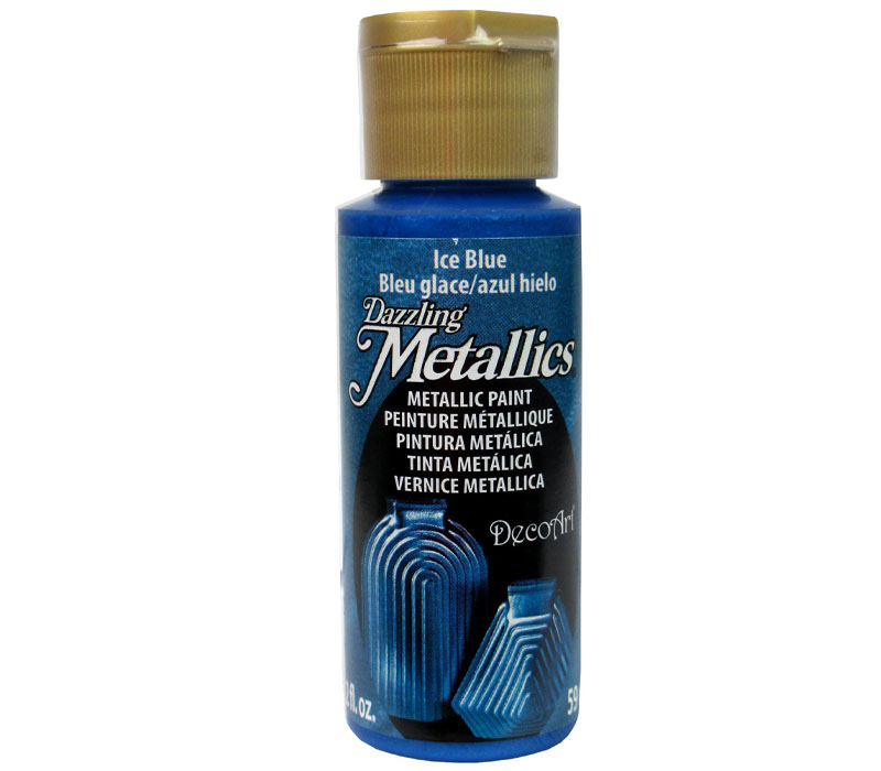 Dazzling Metallics Acrylic Paint, Ice Blue (2 oz)