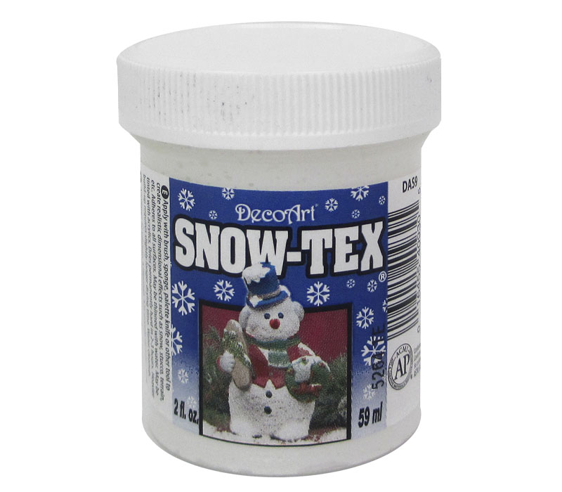 Decoart - Snow-Tex Hard Jar 2-ounce