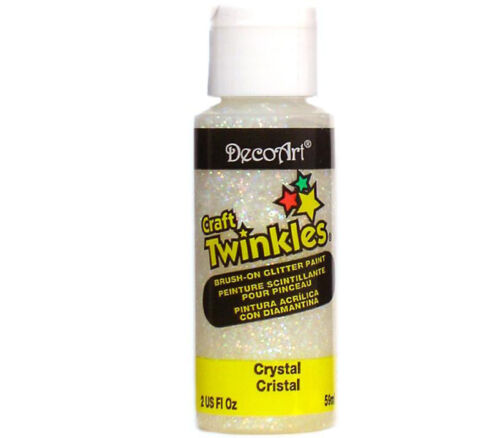 Decoart - Craft Twinkles Paint 2-ounce Crystal