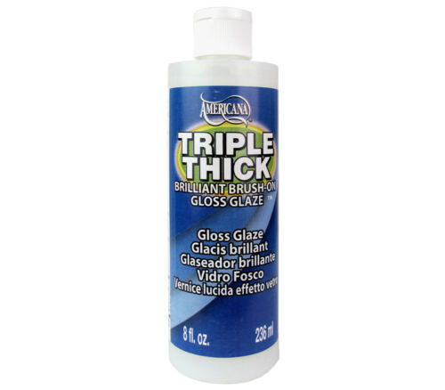 Decoart - Triple Thick Glaze 8-ounce Gloss Bottle