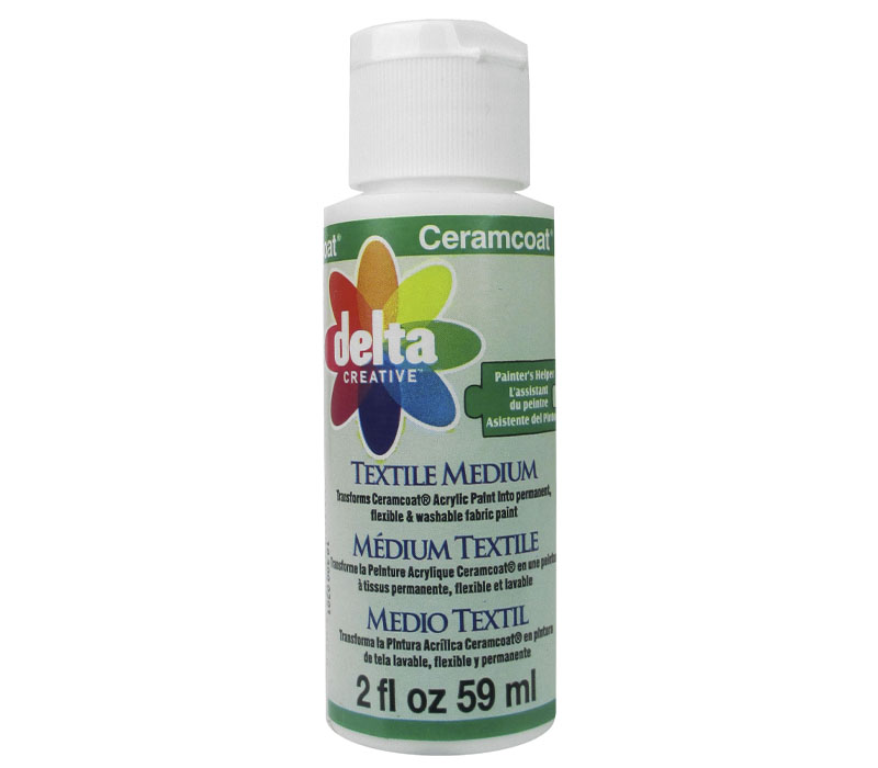 Delta Ceramcoat Textile Medium - 2-ounce - Craft Warehouse