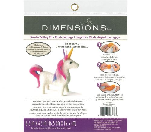 Dimensions - Needle Felting Kit Unicorn