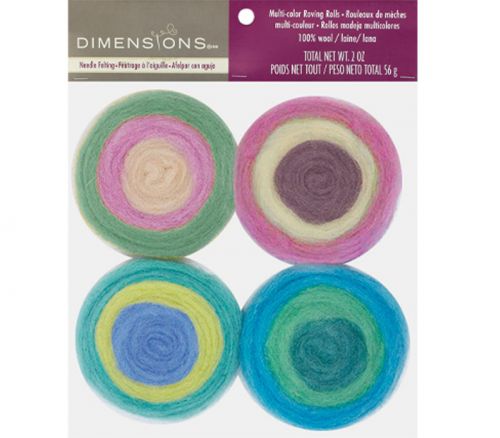 Dimensions - 100% Wool Roving Rolls Meadow