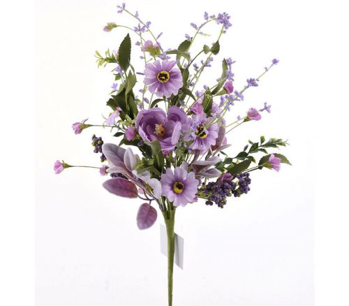 Mixed Flower Spray - 21-inch