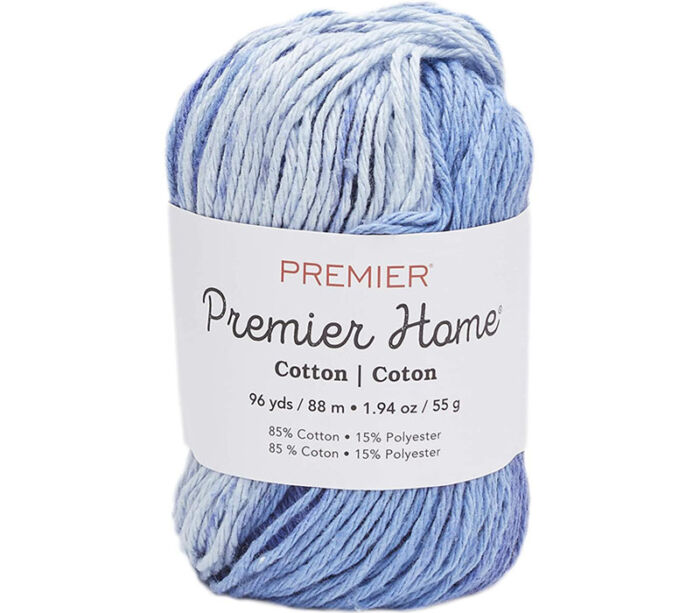 Home Cotton Cornflower Stripe